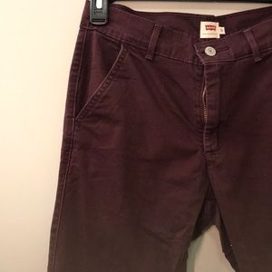 ❤️3/$25❤️ Levi’s Maroon Skinny Pants
